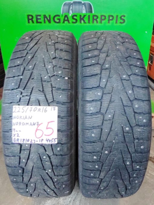 225/70R16 Nokian Nordman 7 nasta 7mm / 4V55