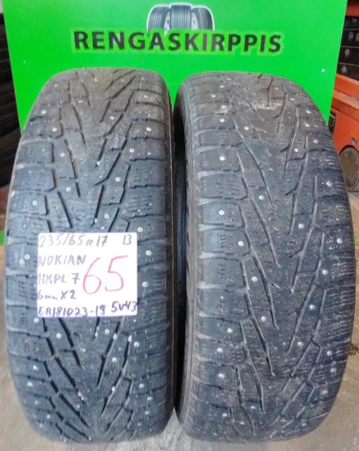 235/65R17 Nokian HKPL 7 nasta 6mm / 5V43