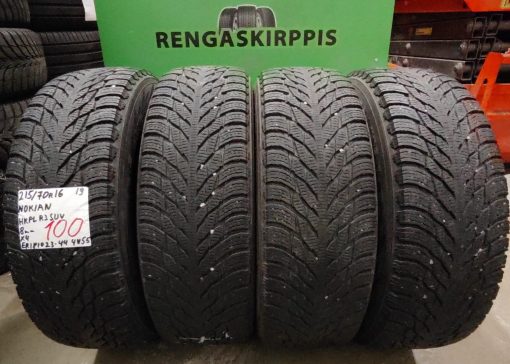 215/70R16 Nokian HKPL R3 SUV kitka 8mm / 4V55