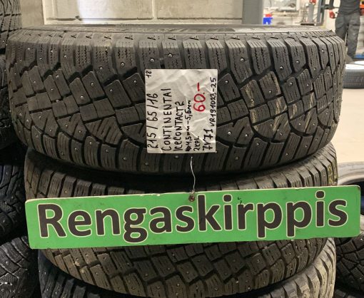 215/65R16 Continental IceContact 2 nasta 4,5-5,5mm / 7V71