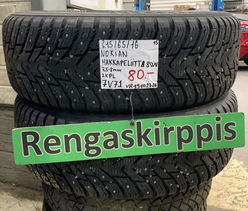 215/65R16 Nokian HKPL 8 SUV nasta 7,5-8mm / 7V71