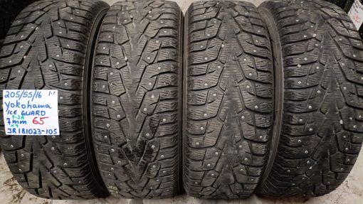 205/55R16 Yokohama Ice Guard nasta 7mm / 1-3A