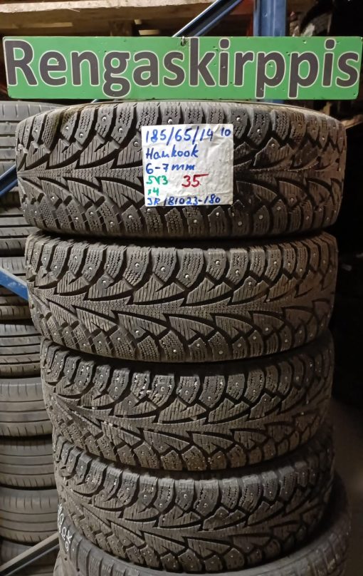 185/65R14 Hankook nasta 6-7mm / 5V3