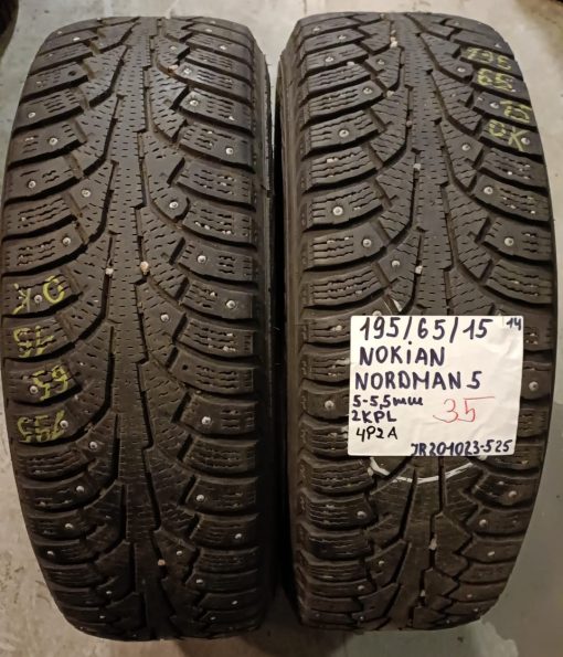 195/65R15 Nokian Nordman 5 nasta 5-5,5mm / 4P2A