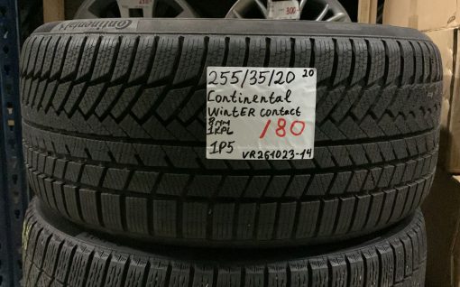255/35R20 Continental WinterContact kitka 8mm / 4P83