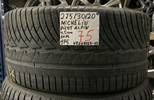 275/30R20 Michelin Pilot Alpin kitka 4,5mm / 1P5