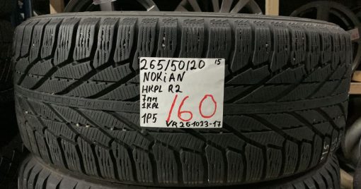 265/50R20 Nokian HKPL R2 kitka 6-7mm / 3V27
