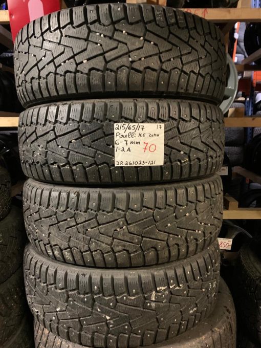 215/65R17 Pirelli Ice Zero nasta 6-7mm / 1-2A