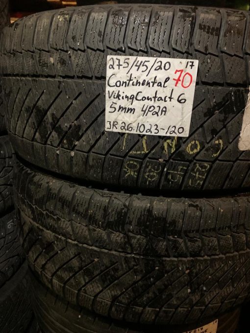 275/45R20 Continental VikingContact 6 5mm / 4P2A