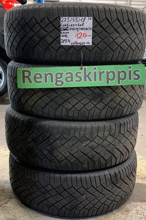 225/55R18 Continental VikingContact 7 kitka 6,5mm / 2P54