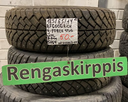 185/65R14 BFGoodrich G-Force Stud nasta 8-9mm / 5V64