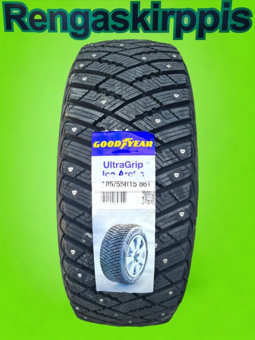 185/55R15 Goodyear Ultra Grip Ice Arctic 86T XL/ nasta