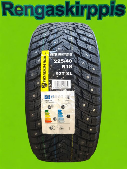 225/40R18 Roadmarch WinterXpro Studs69 92T XL/nasta