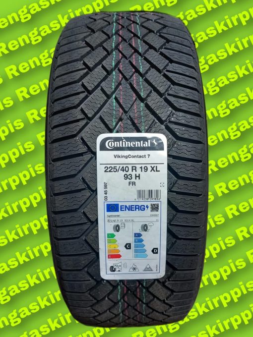 225/40R19 Continental Viking Contact 7 93H XL C, D 72dB/ kitka