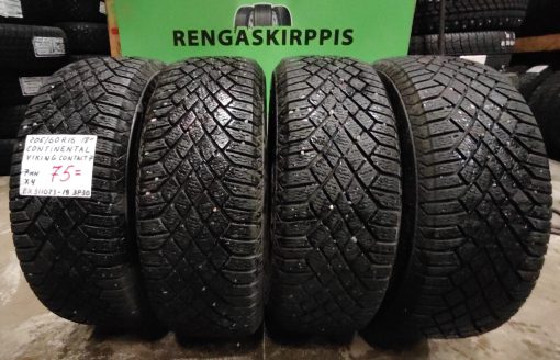 205/60R16 Continental VikingContact 7 kitka 7mm / 3P30