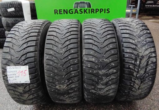225/60R17 Kumho WinterCraft SUV nasta 8mm / 4P42