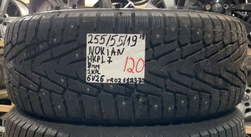 255/55R19 Nokian HKPL 7 nasta 8mm / 6V26