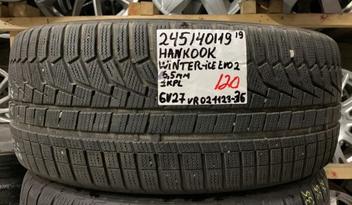 245/40R19 Hankook Winter Ice Evo2 kitka 6,5mm / 6V27
