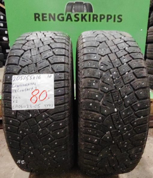 205/55R16 Continental IceContact 2 nasta 7mm / 4V41