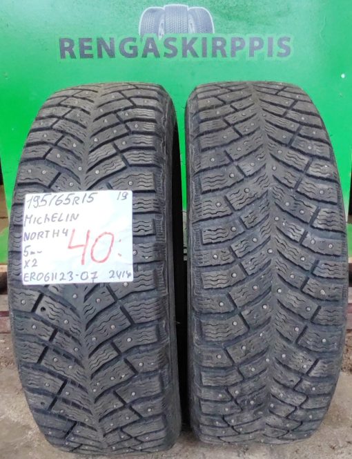 195/65R15 Michelin North 4 nasta 5mm / 2V14