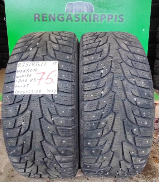225/45R17 Hankook Winter IPike RS nasta 7mm / 4P20