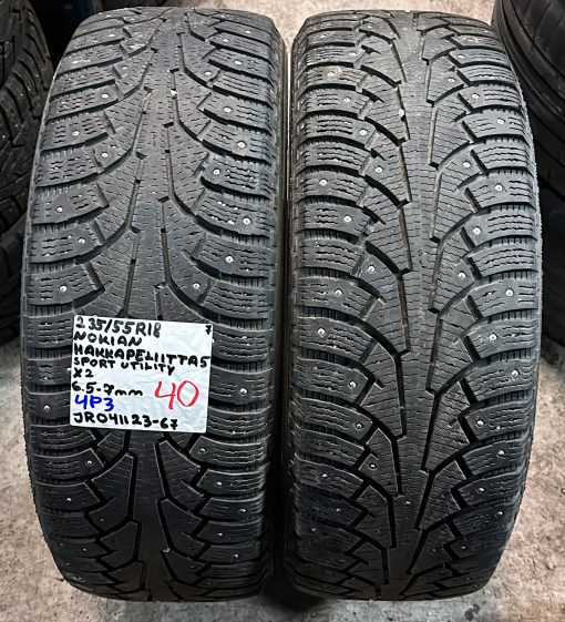235/55R18 Nokain HKPL 5 nasta 6,5-7mm / 4P3