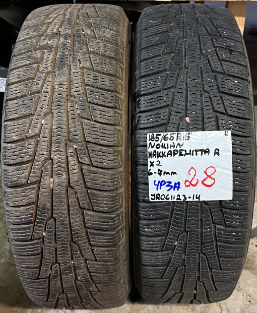 185/65R15 Nokian HKPL R kitka 6-7mm / 4P3A