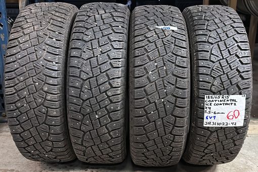 185/65R15 Continental IceContact 2 nasta 5,5-6mm / 6V1