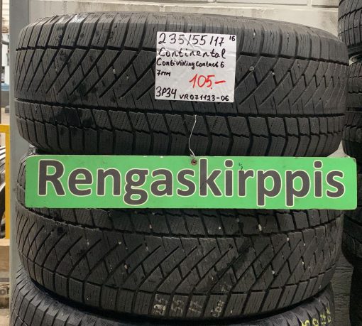 235/55R17 Continental ContiVikingContact 6 kitka 7mm / 3P34