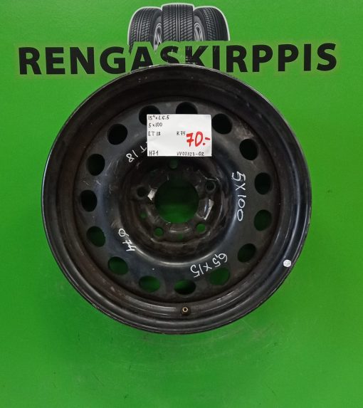 15" 5x100 ET18 K74 15"x6,5 / 3V54