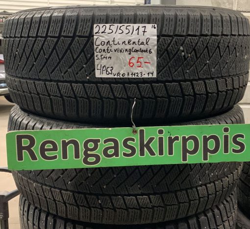 225/55R17 Continental ContiVikingContact 6 kitka 5,5mm / 4P63
