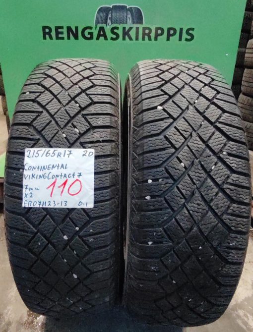 215/65R17 Continental VikingContact 7 kitka 7mm / K5