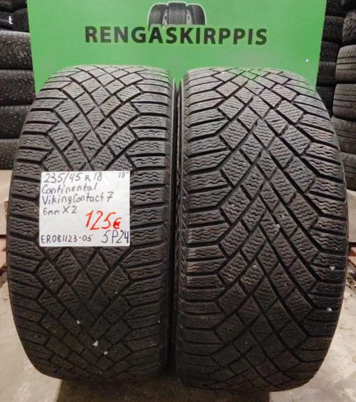 235/45R18 Continental VikingContact 7 kitka 6mm / 5P2A