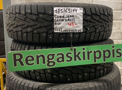 185/65R14 Cordiant Snow Cross nasta 8mm / 5V72