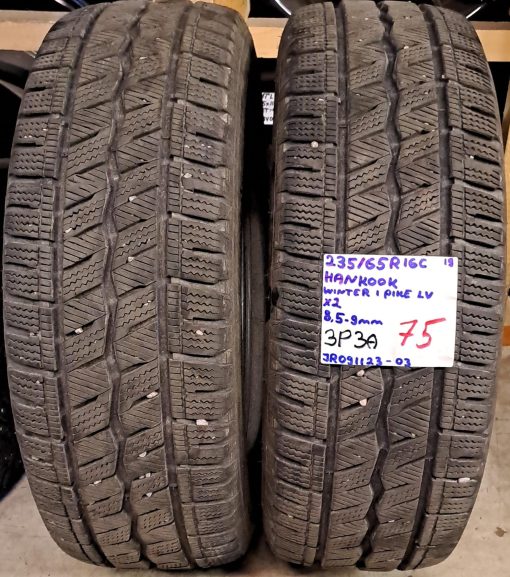 235/65R16c Hankook Winter IPike LV kitka 8,5-9mm / 3P3A