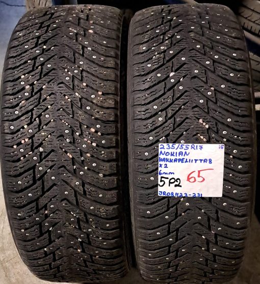 235/55R17 Nokian HKPL 8 nasta 6mm / 5P2