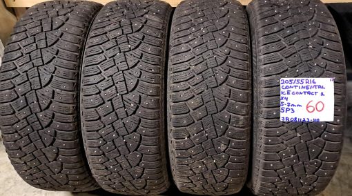 205/55R16 Continental IceContact 2 nasta 5-7mm / 5P3