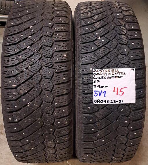 205/55R16 Continental ContiIceContact nasta 7-8mm / 5V1