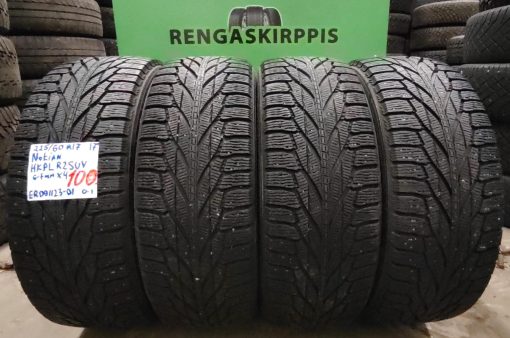 225/60R17 Nokian HKPL R2 SUV kitka 6-7mm / 0-1