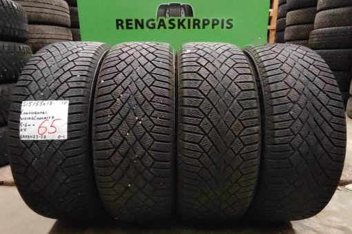 215/55R17 Continental VikingContact 7 kitka 5-6mm / 0-1