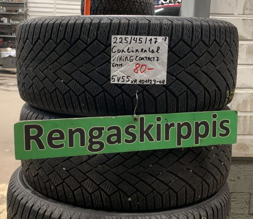 225/45R17 Continental VikingContact 7 kitka 6mm / 5V55