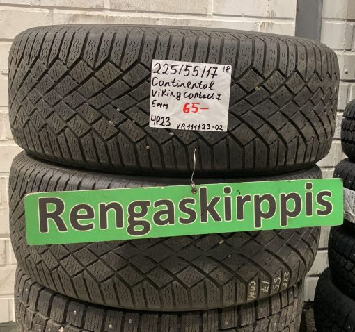 225/55R17 Continental VikingContact 7 kitka 5mm / 4P23