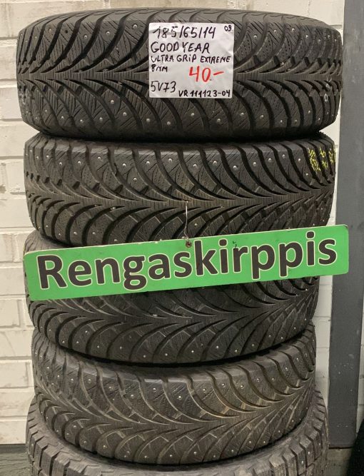 185/65R14 GoodYear UltraGrip Extreme nasta 8mm / 5V73