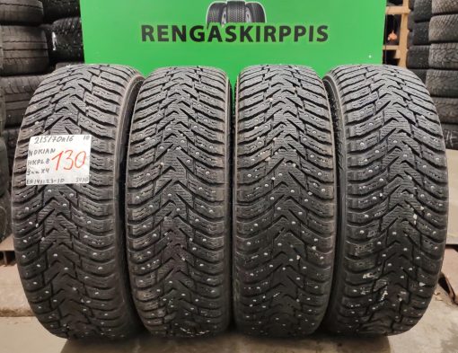 215/70R16 Nokian HKPL 8 nasta 9mm / 3V10
