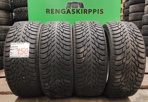 225/45R17 Nokian HKPL R3 kitka 8mm / K9