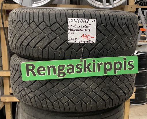 225/60R18 Continental VikingContact 7 kitka 7mm / 2P15