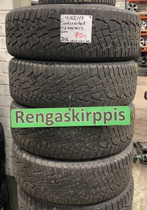 215/60R17 Continental IceContact 2 nasta 6mm / 2V76