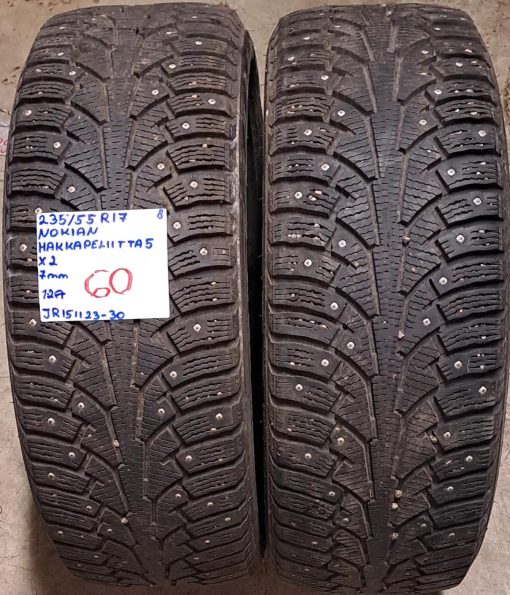 235/55R17 Nokian HKPL 5 nasta 7mm / 1-2A