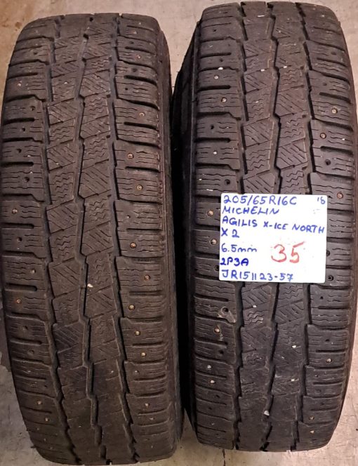 205/65R16c Michelin Agilis X-Ice North nasta 6,5mm / 2P3A
