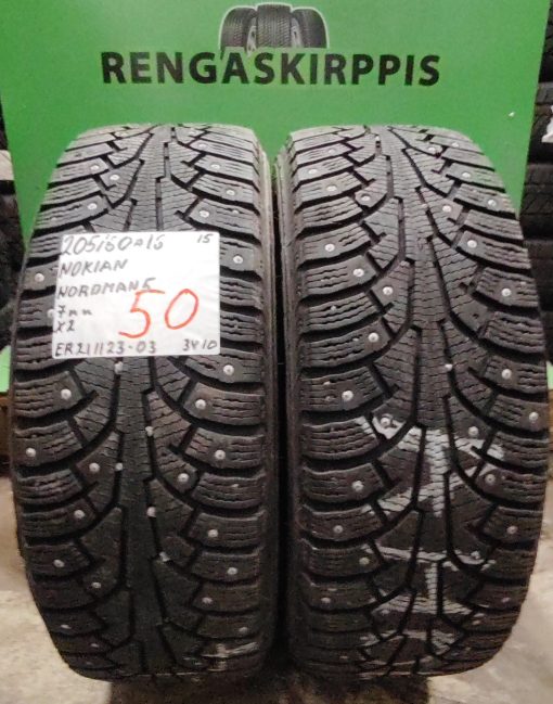 205/60R16 Nokian Nordman 5 nasta 7mm / 3V10